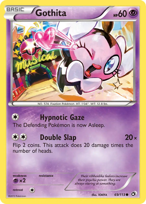 Gothita (69/113) [Black & White: Legendary Treasures] - Pokemon Single