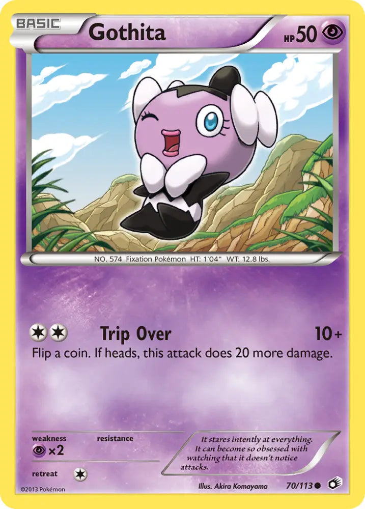 Gothita (70/113) [Black & White: Legendary Treasures] - Pokemon Single