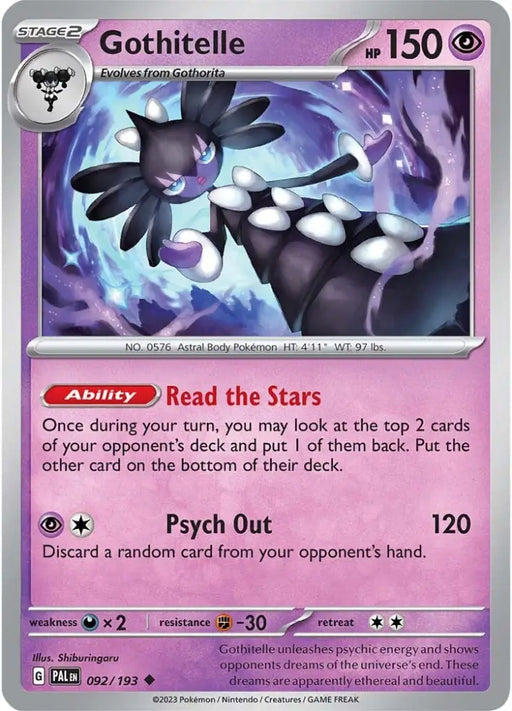 Gothitelle (092/193) [Scarlet & Violet: Paldea Evolved] - Pokemon Single