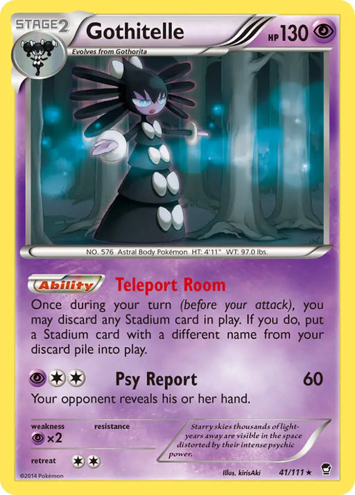 Gothitelle (41/111) [XY: Furious Fists] - Pokemon Single