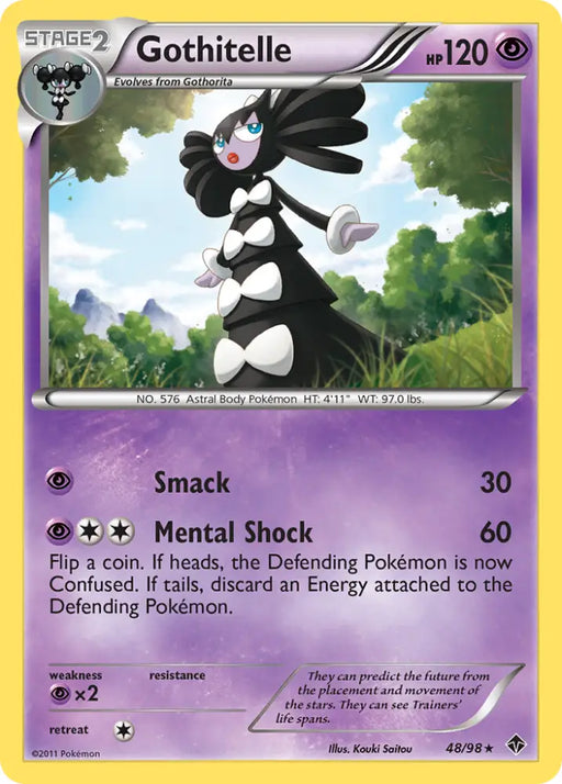 Gothitelle (48/98) [Black & White: Emerging Powers] - Pokemon Single