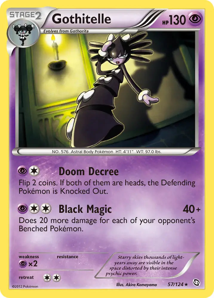 Gothitelle (57/124) [Black & White: Dragons Exalted] - Pokemon Single