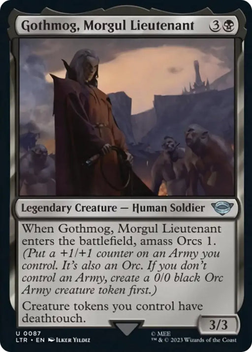 Gothmog Morgul Lieutenant [The Lord of the Rings: Tales of Middle-Earth] - MTG Single
