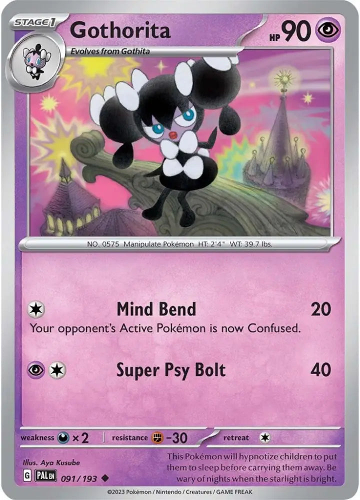 Gothorita (091/193) [Scarlet & Violet: Paldea Evolved] - Pokemon Single