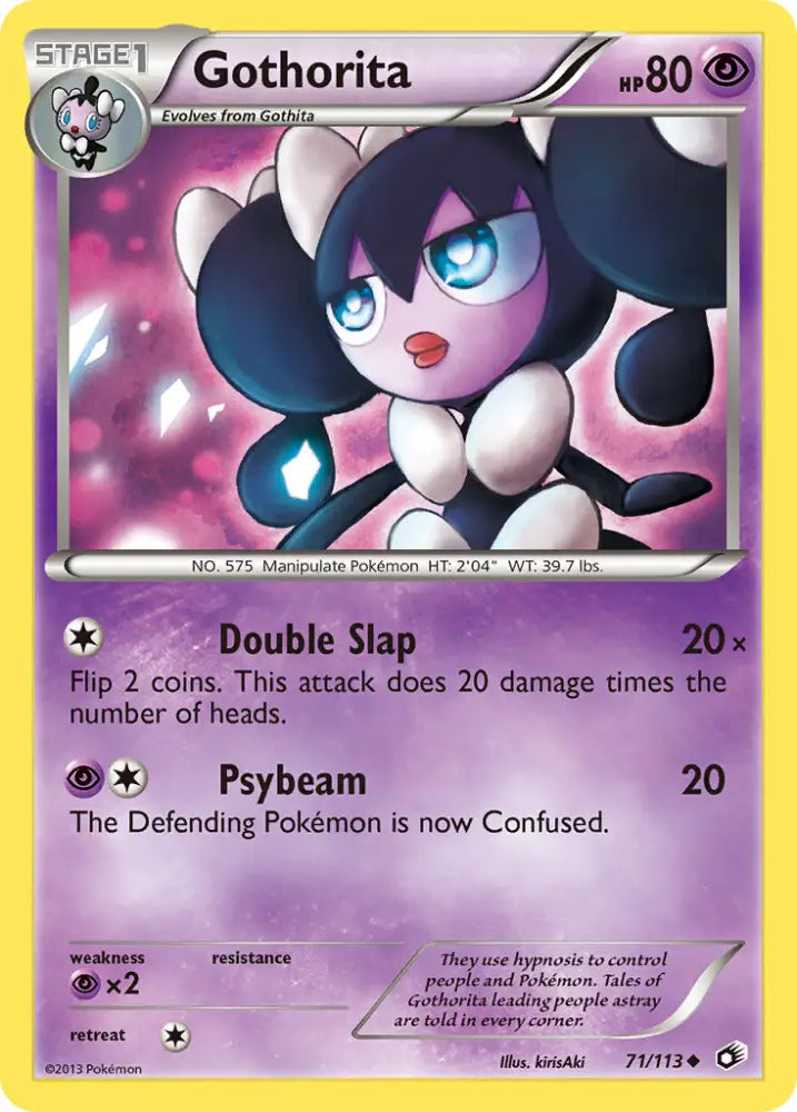 Gothorita (71/113) [Black & White: Legendary Treasures] - Pokemon Single