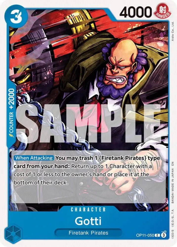 Gotti (OP11-050) [A Fist of Divine Speed]