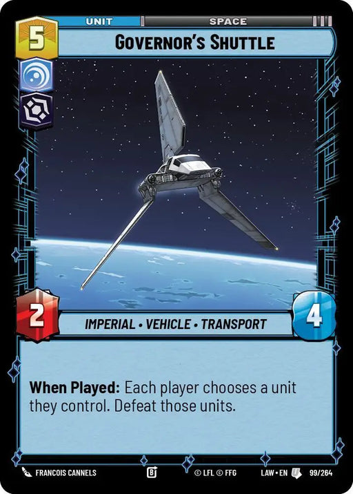 Governor's Shuttle (99/264) [A Lawless Time]