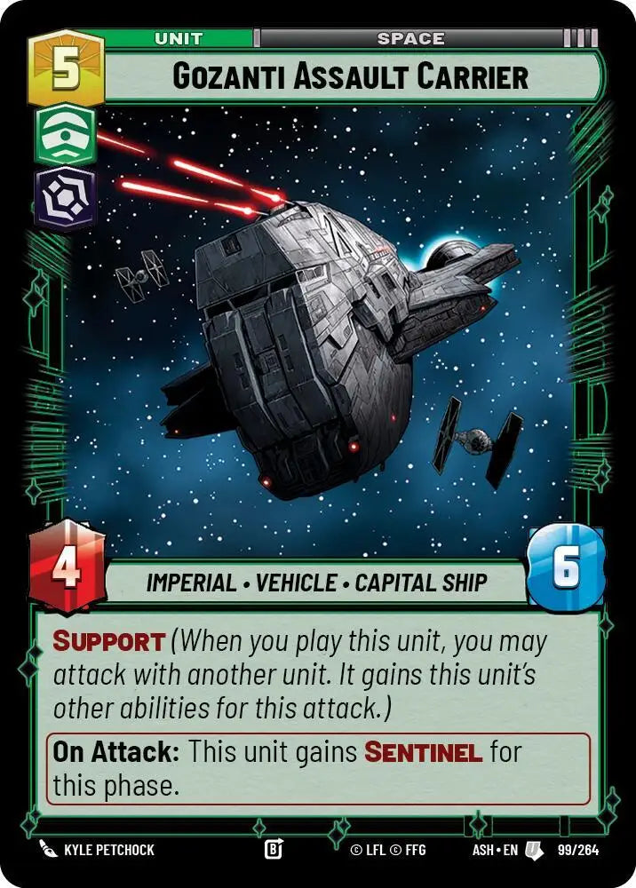Gozanti Assault Carrier (99/264) [Ashes of the Empire]