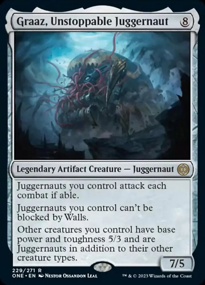Graaz Unstoppable Juggernaut [Phyrexia: All Will Be One] - MTG Single