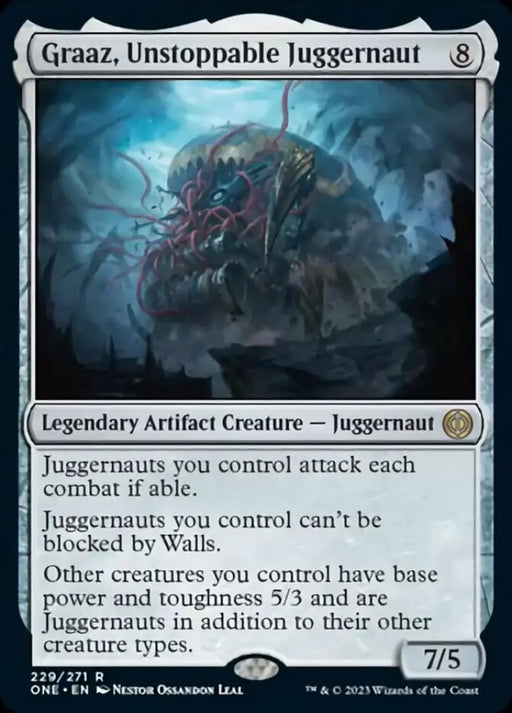 Graaz Unstoppable Juggernaut [Phyrexia: All Will Be One] - MTG Single