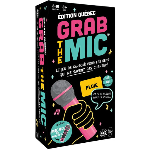 Grab the Mic Édition Québec (FR) - Board Games