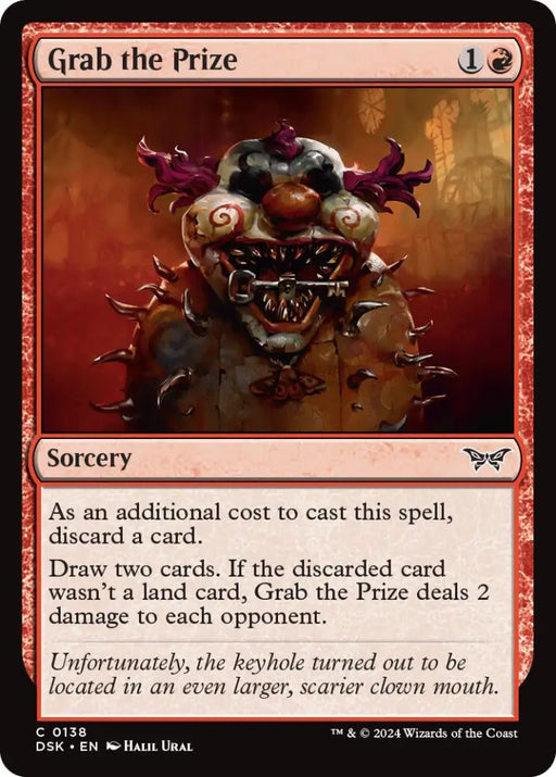 Grab the Prize [Duskmourn: House of Horror] - MTG Single