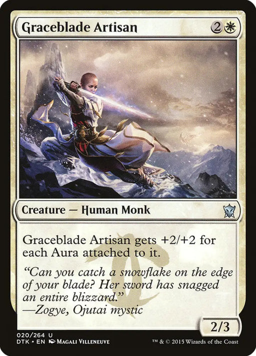 Graceblade Artisan [Dragons of Tarkir] - MTG Single