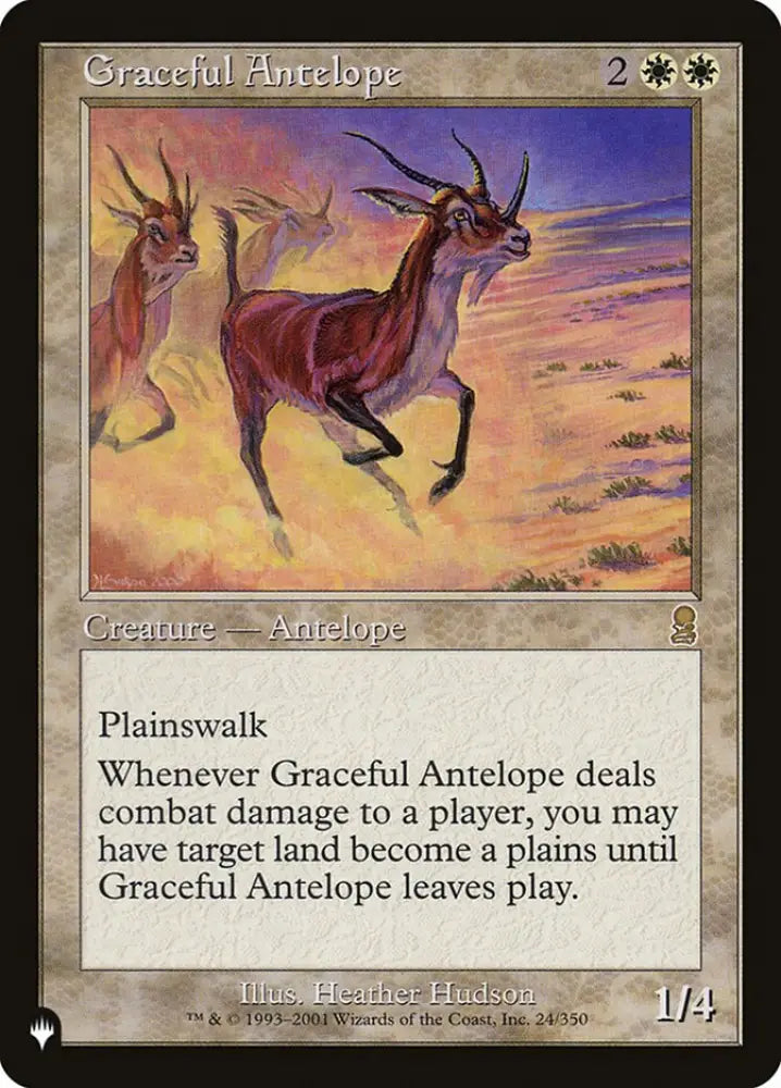 Graceful Antelope [The List] - MTG Single