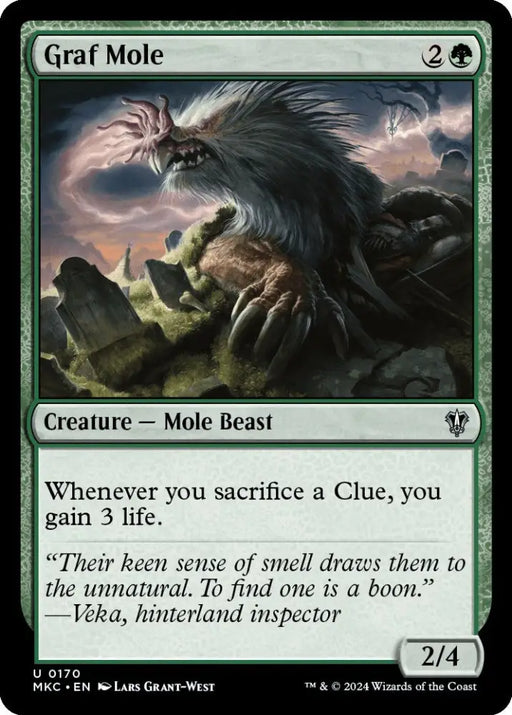 Graf Mole [Murders at Karlov Manor Commander] - MTG Single