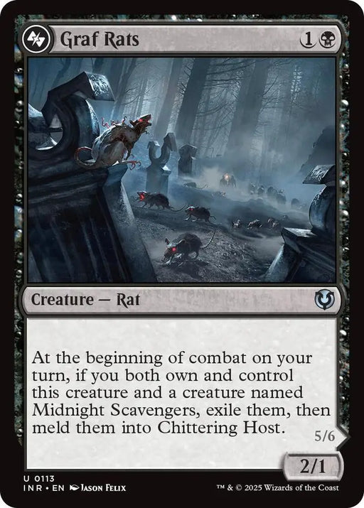 Graf Rats [Innistrad Remastered] - MTG Single