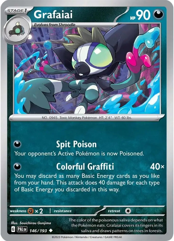 Grafaiai (146/193) [Scarlet & Violet: Paldea Evolved] - Pokemon Single