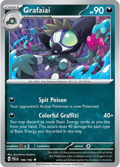 Grafaiai (146/193) [Scarlet & Violet: Paldea Evolved] - Pokemon Single