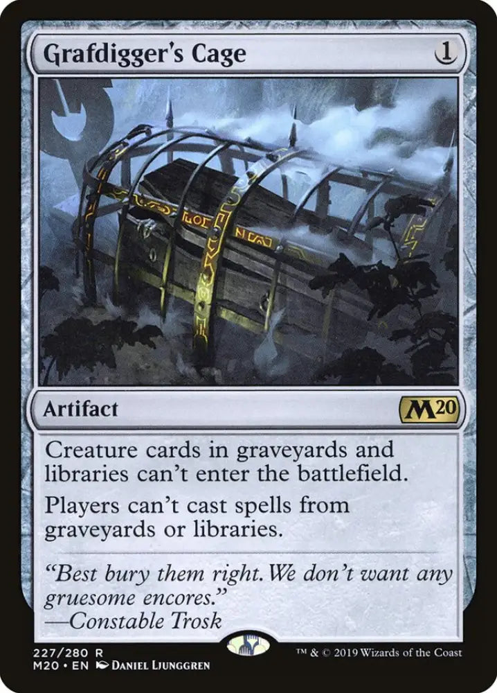 Grafdigger’s Cage [Core Set 2020] - MTG Single