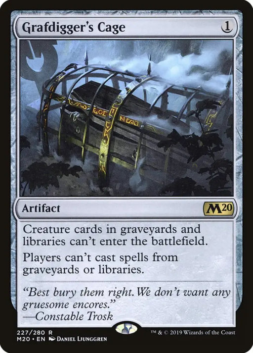 Grafdigger’s Cage [Core Set 2020] - MTG Single