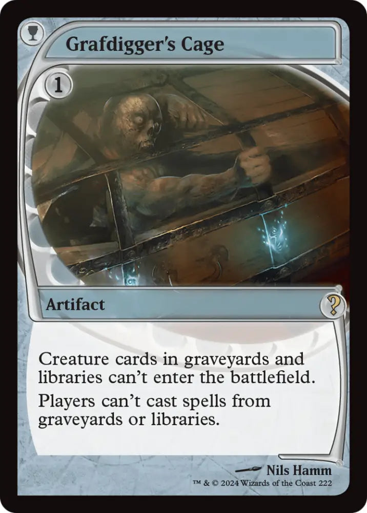 Grafdigger’s Cage (Future Sight) [Mystery Booster 2] - MTG Single