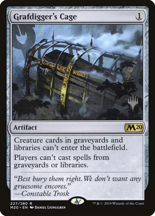 Grafdigger’s Cage (Promo Pack) [Core Set 2020 Promos] - MTG Single