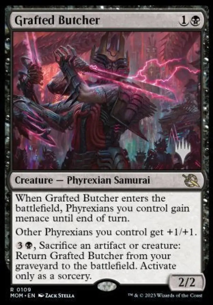 Grafted Butcher (Promo Pack) [March of the Machine Promos] - MTG Single