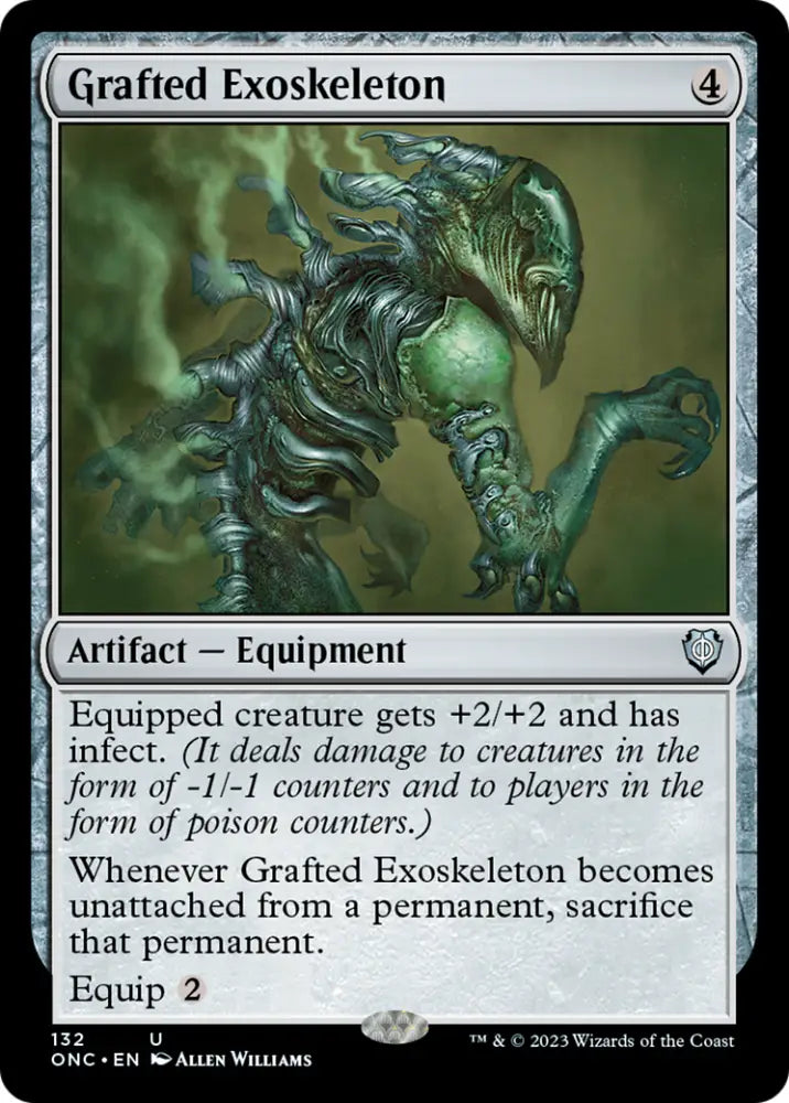 Grafted Exoskeleton [Phyrexia: All Will Be One Commander] - MTG Single