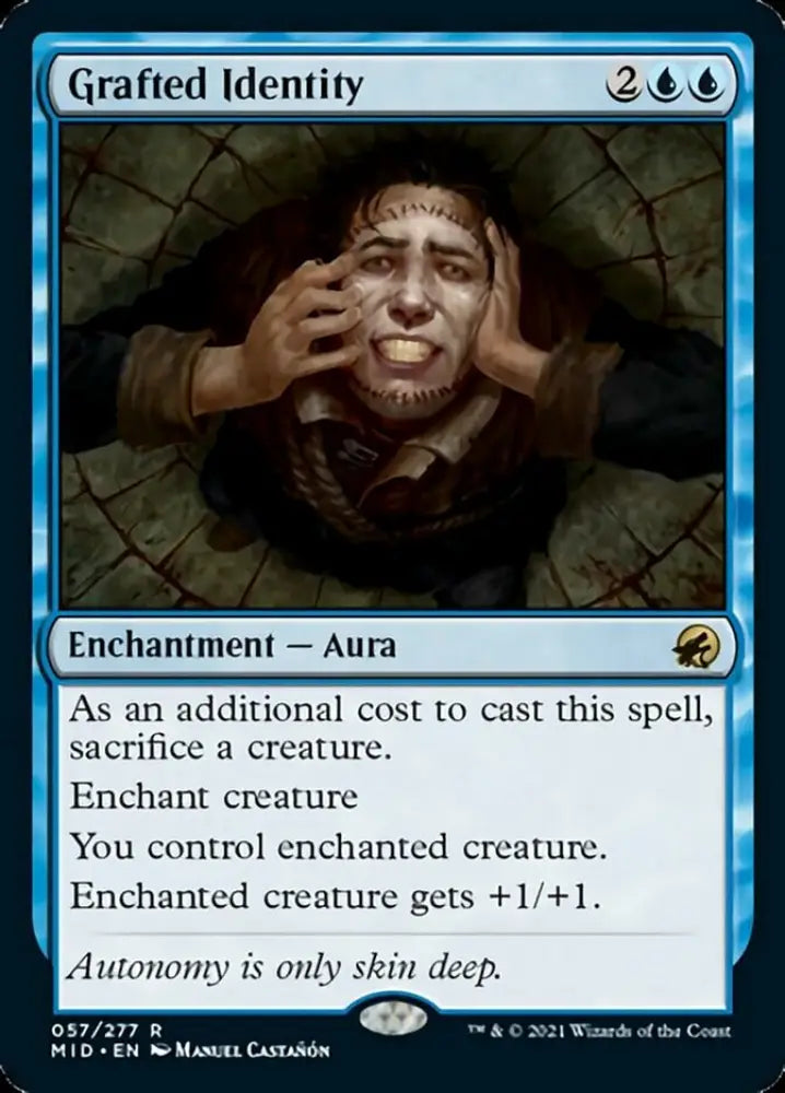 Grafted Identity [Innistrad: Midnight Hunt] - MTG Single