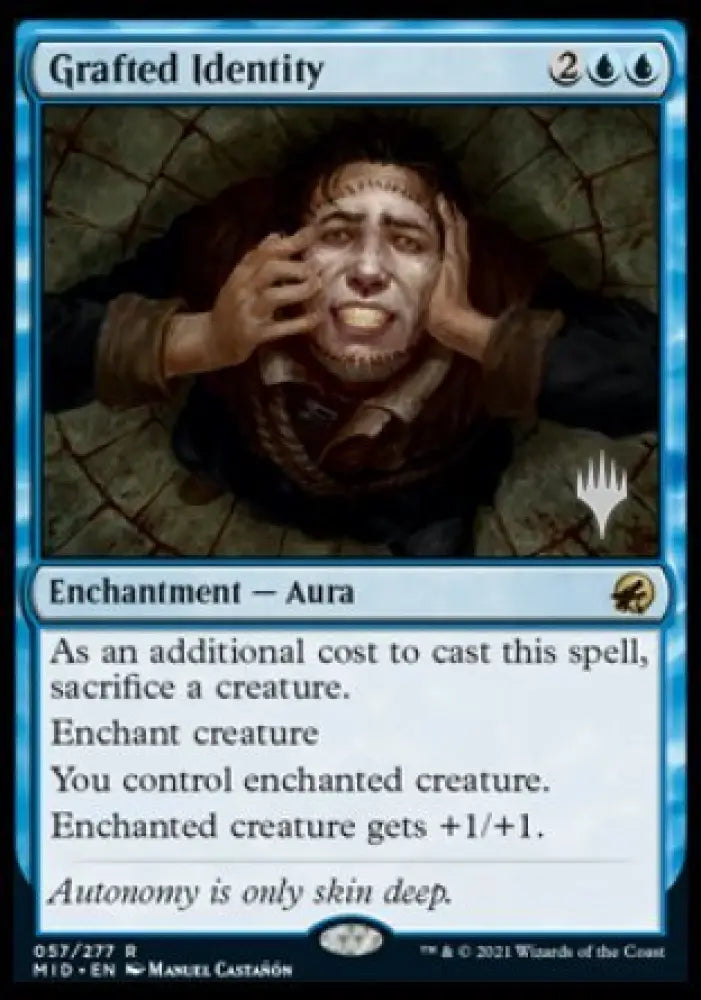Grafted Identity (Promo Pack) [Innistrad: Midnight Hunt Promos] - MTG Single