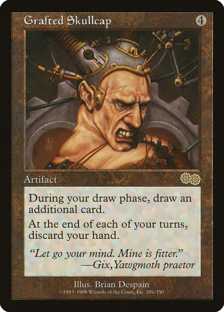 Grafted Skullcap [Urza’s Saga] - MTG Single
