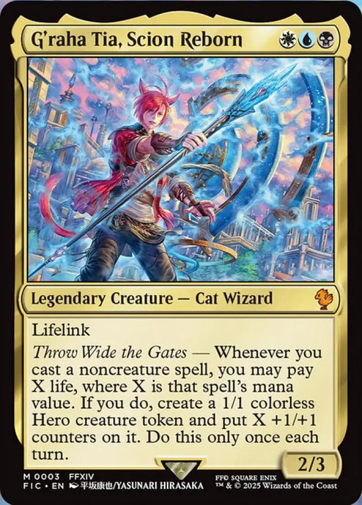 G'raha Tia, Scion Reborn (3) [Final Fantasy Commander]