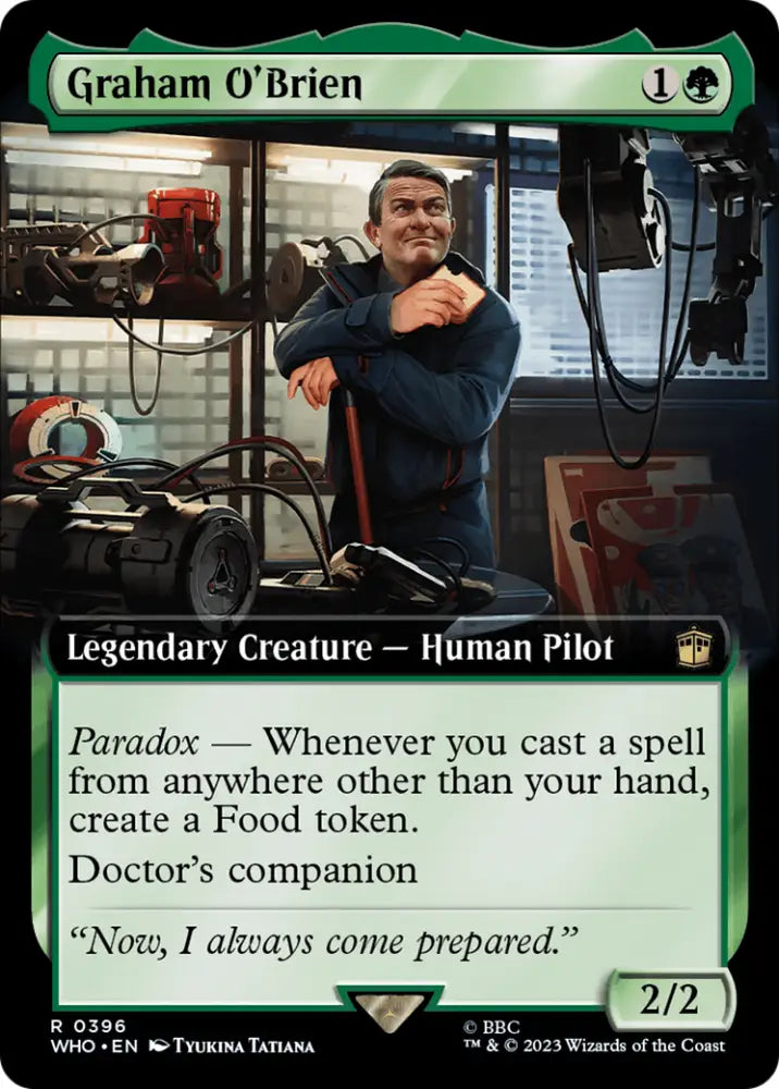 Graham O’Brien (Extended Art) [Doctor Who] - MTG Single