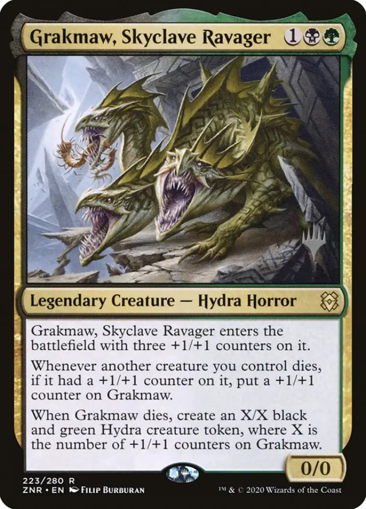 Grakmaw Skyclave Ravager (Promo Pack) [Zendikar Rising Promos] - MTG Single