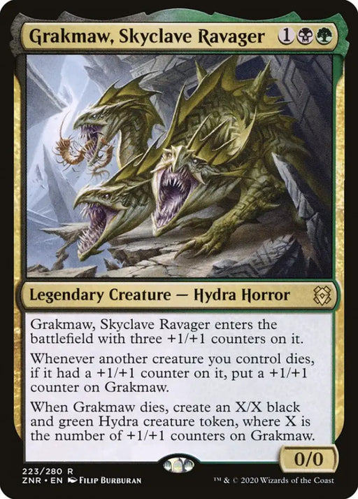 Grakmaw Skyclave Ravager [Zendikar Rising] - MTG Single