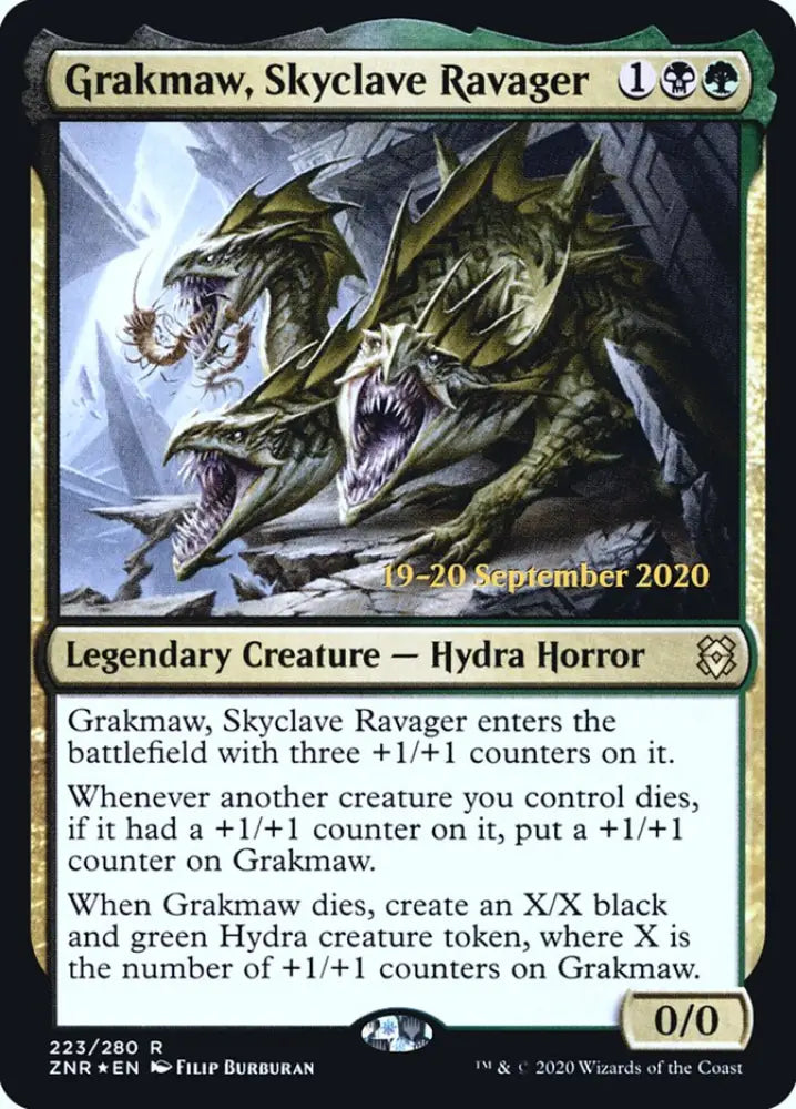 Grakmaw Skyclave Ravager [Zendikar Rising Prerelease Promos] - MTG Single