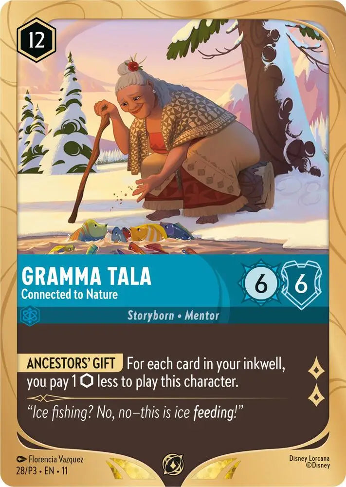 Gramma Tala - Connected to Nature (28) [Disney Lorcana Promo Cards]
