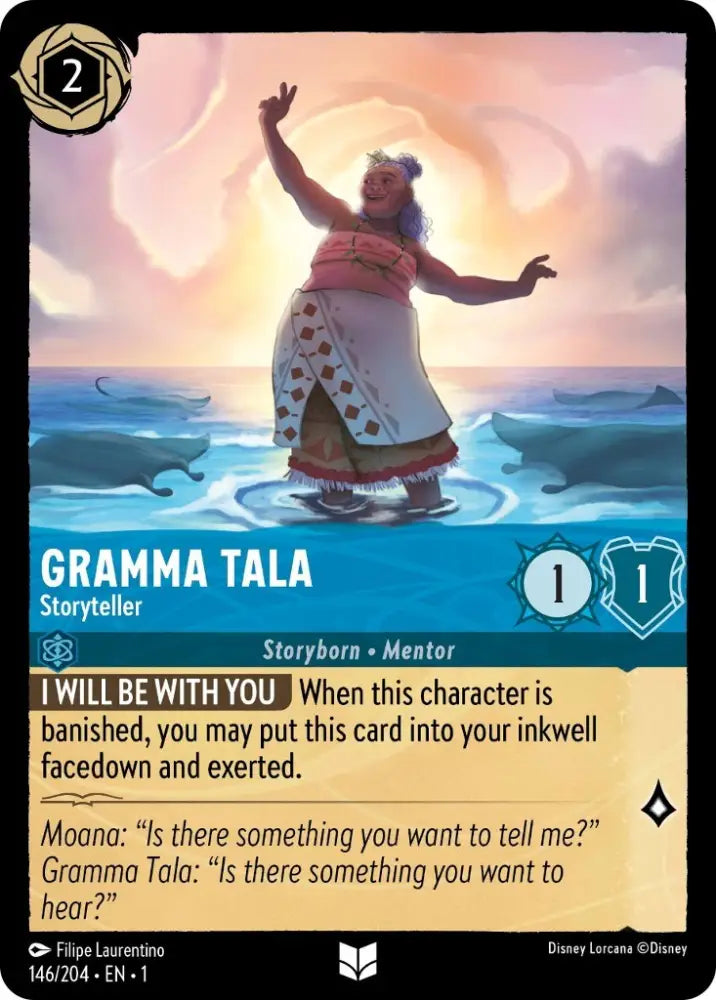 Gramma Tala - Storyteller (146/204) [The First Chapter] - Lorcana Single