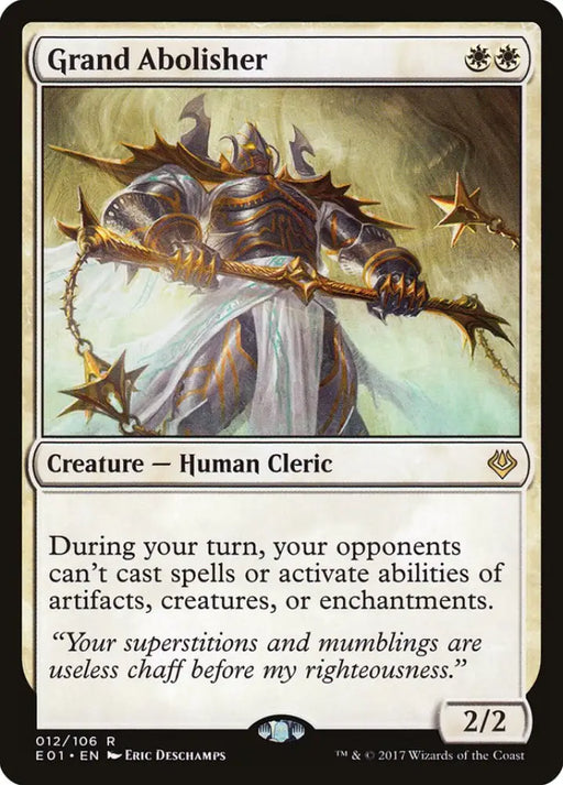 Grand Abolisher [Archenemy: Nicol Bolas] - MTG Single