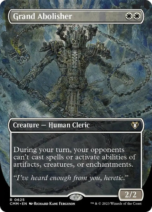 Grand Abolisher (Borderless Alternate Art) [Commander Masters] - MTG Single