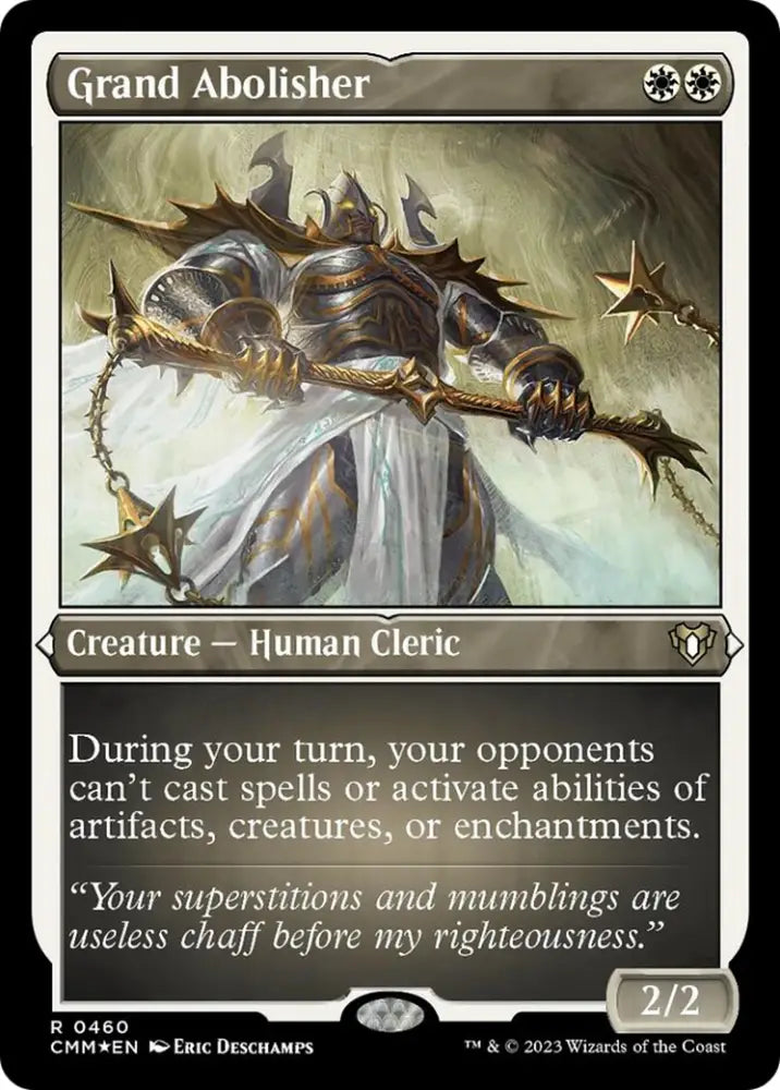 Grand Abolisher (Foil Etched) [Commander Masters] - MTG Single