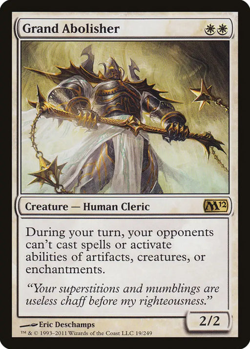 Grand Abolisher [Magic 2012] - MTG Single