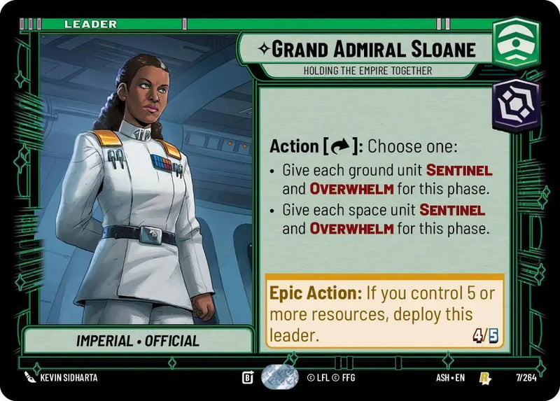 Grand Admiral Sloane - Holding the Empire Together (7/264) [Ashes of the Empire]