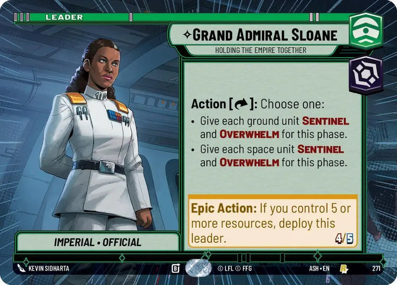 Grand Admiral Sloane - Holding the Empire Together (Hyperspace) (271) [Ashes of the Empire]