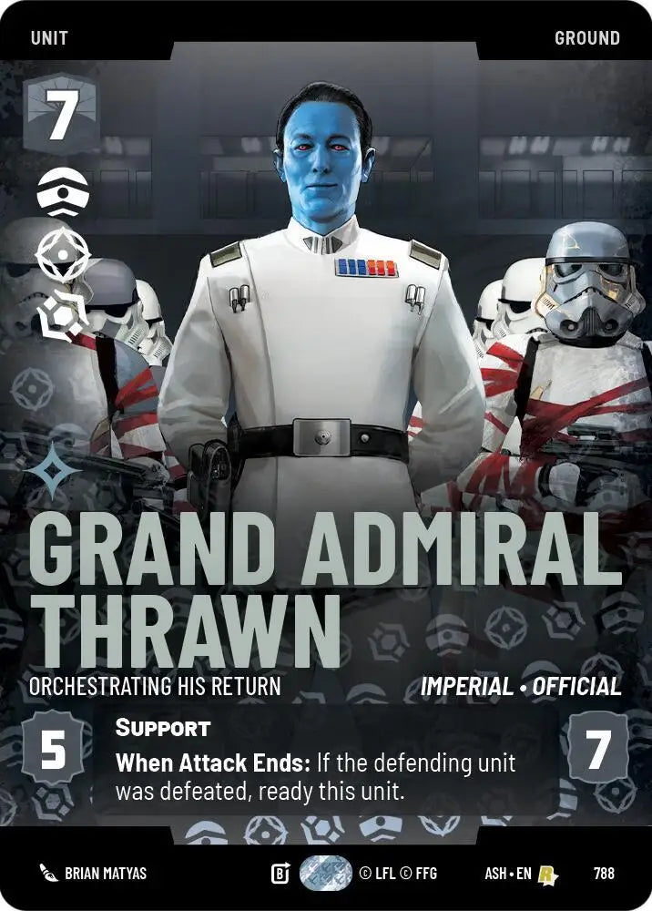 Grand Admiral Thrawn - Orchestrating His Return (Prestige) (788) [Ashes of the Empire]