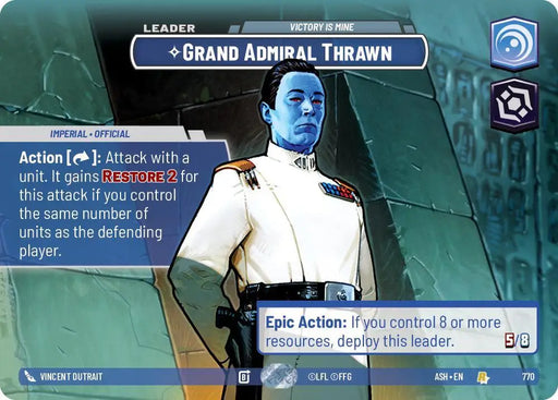 Grand Admiral Thrawn - Victory is Mine (Showcase) (770) [Ashes of the Empire]