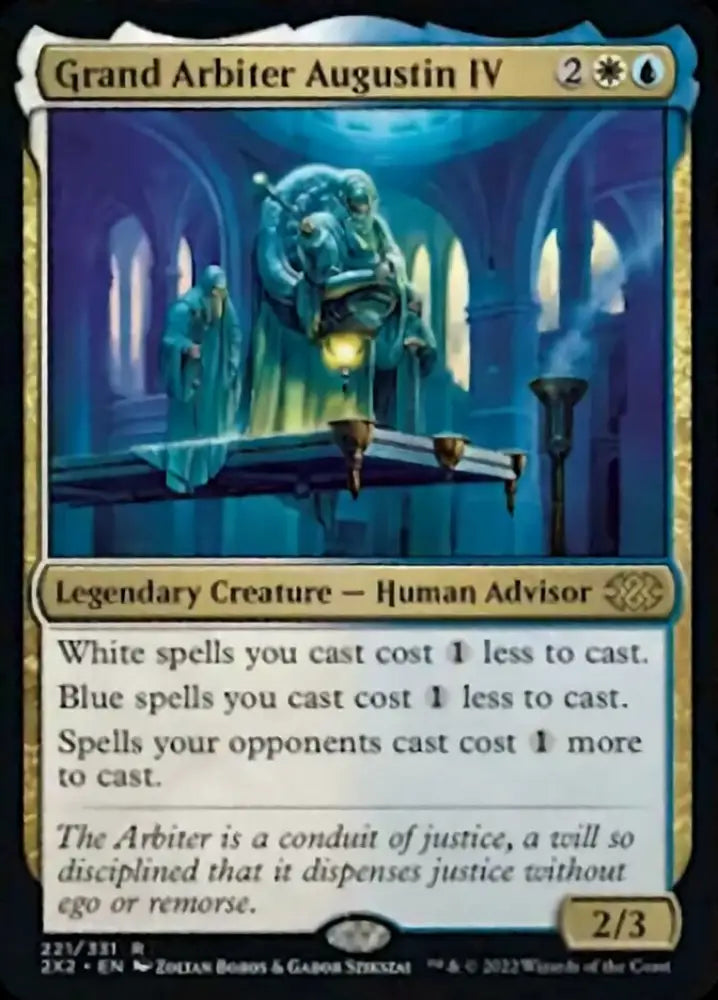 Grand Arbiter Augustin IV [Double Masters 2022] - MTG Single