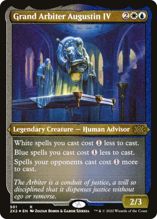 Grand Arbiter Augustin IV (Foil Etched) [Double Masters 2022] - MTG Single