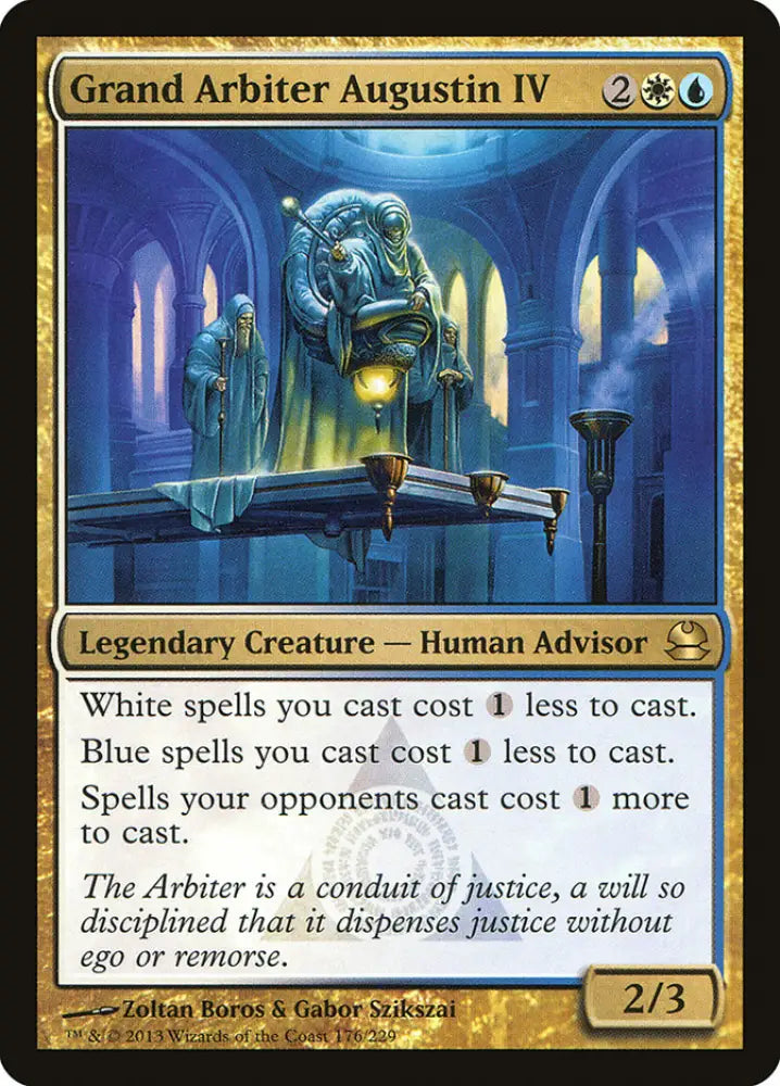 Grand Arbiter Augustin IV [Modern Masters] - MTG Single