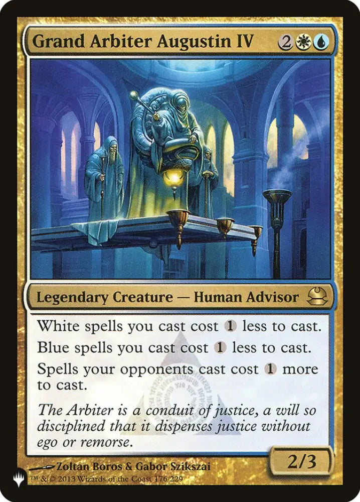 Grand Arbiter Augustin IV [The List] - MTG Single